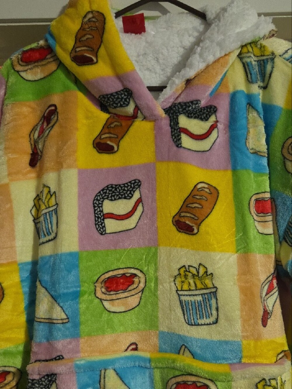 Plush Sherpa-Lined Kids Hoodie in Multi Color - Unbranded - Picture 2 of 11
